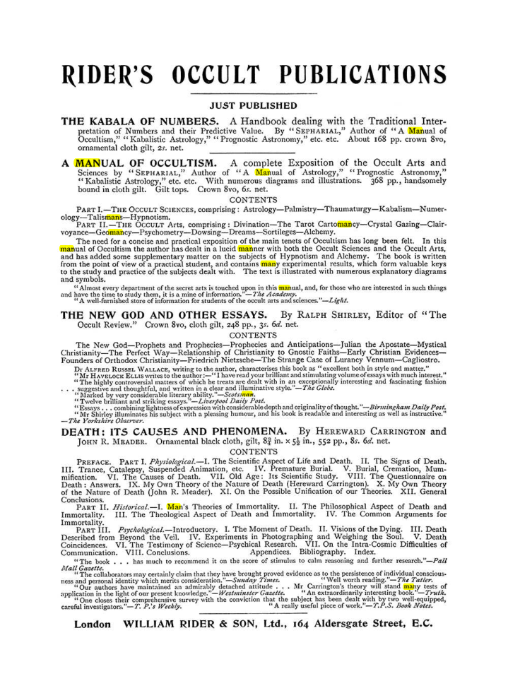 Original scan of The Equinox (Volume I, Number V), PDF page 305