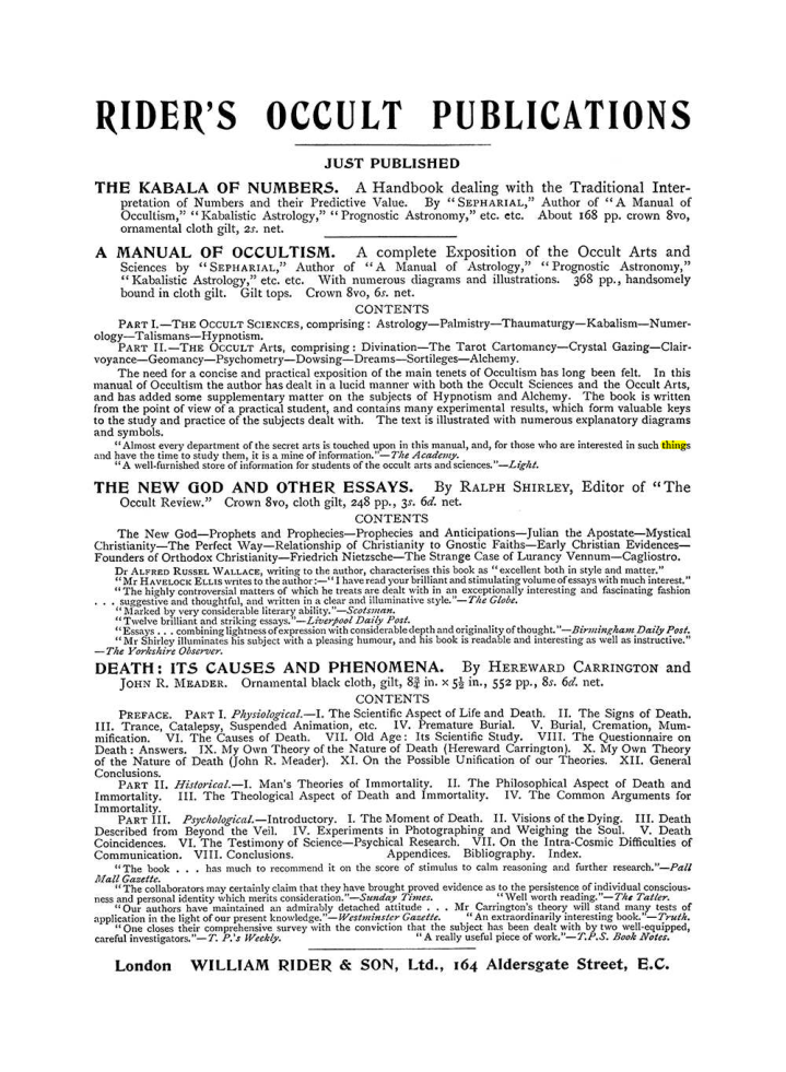 Original scan of The Equinox (Volume I, Number V), PDF page 305