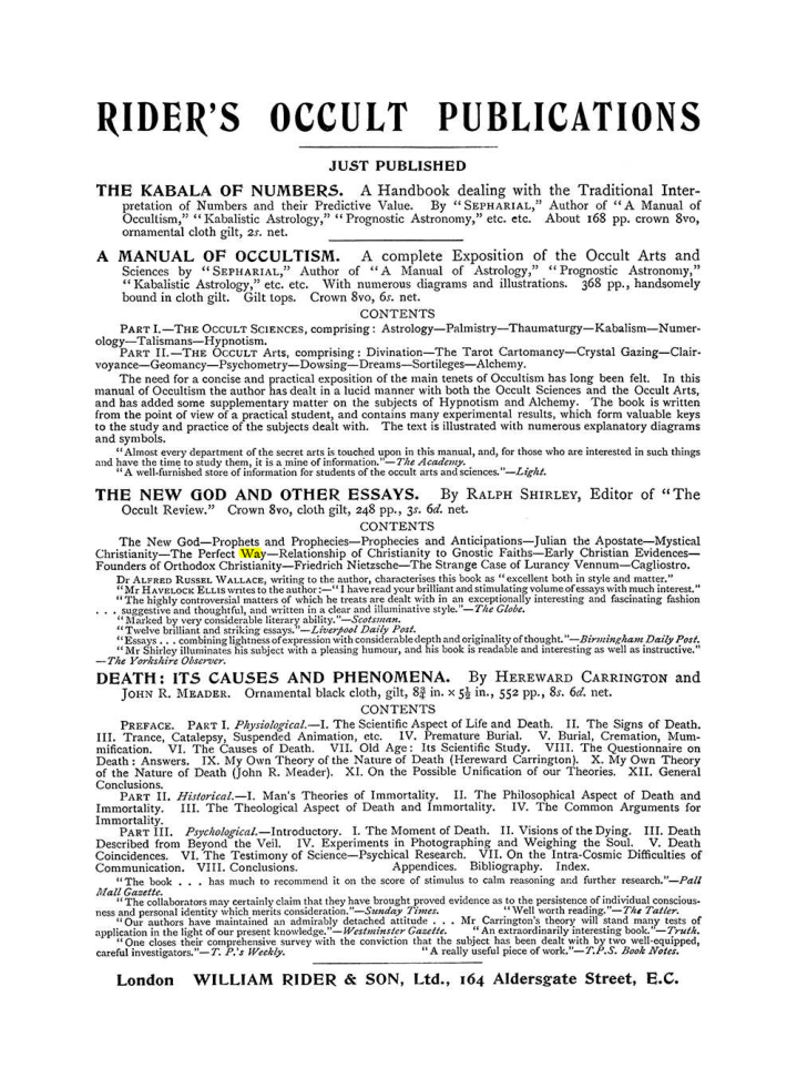 Original scan of The Equinox (Volume I, Number V), PDF page 305