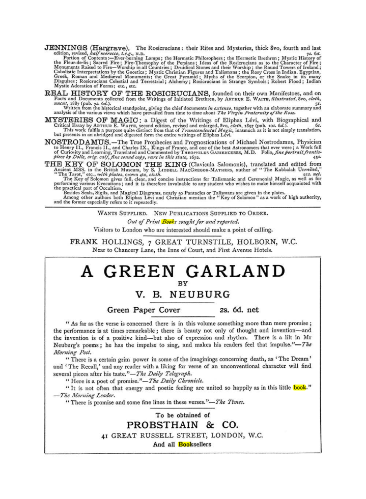 Original scan of The Equinox (Volume I, Number V), PDF page 309