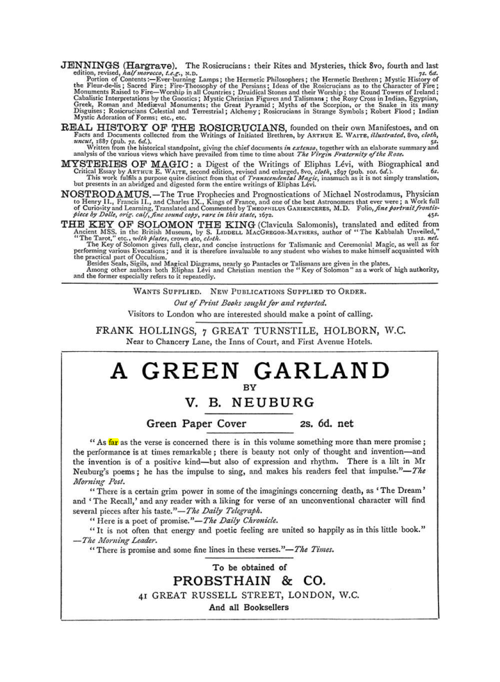 Original scan of The Equinox (Volume I, Number V), PDF page 309