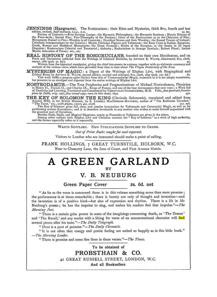 Original scan of The Equinox (Volume I, Number V), PDF page 309