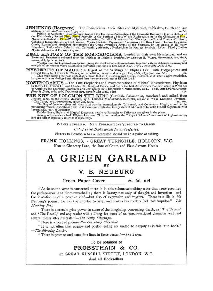 Original scan of The Equinox (Volume I, Number V), PDF page 309
