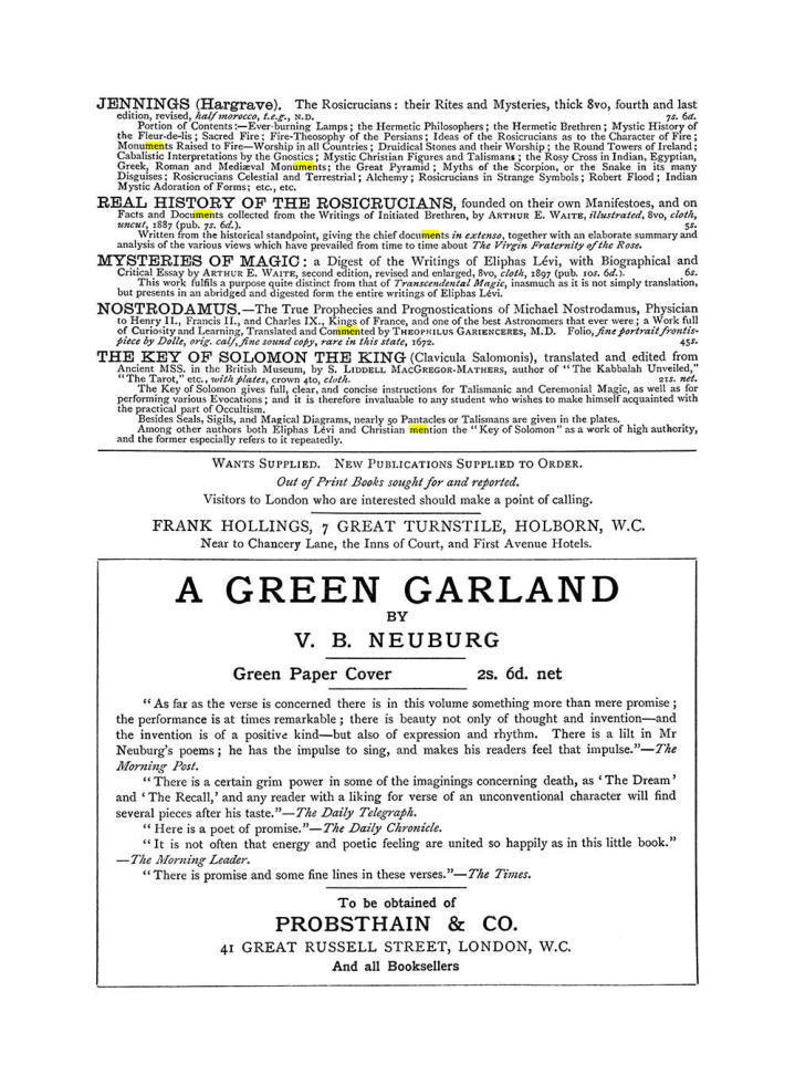 Original scan of The Equinox (Volume I, Number V), PDF page 309