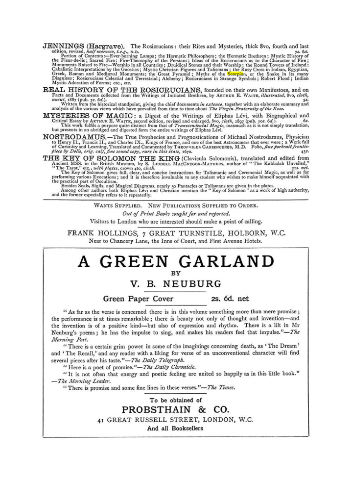 Original scan of The Equinox (Volume I, Number V), PDF page 309