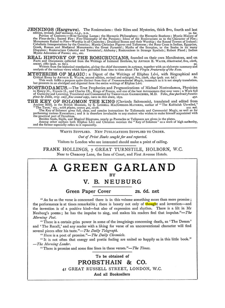 Original scan of The Equinox (Volume I, Number V), PDF page 309