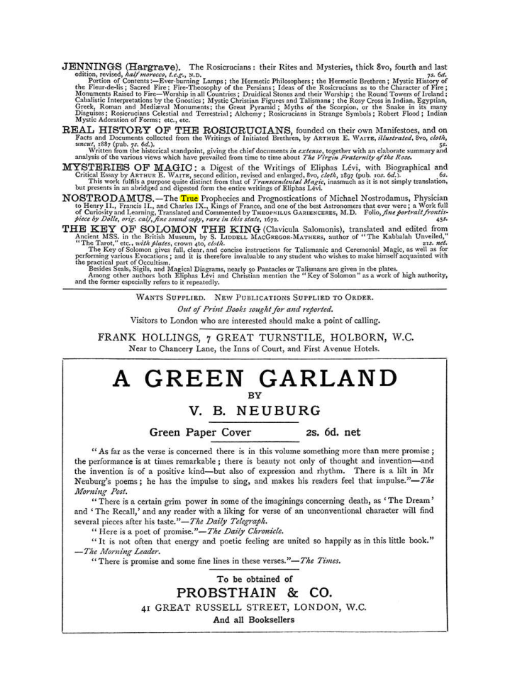 Original scan of The Equinox (Volume I, Number V), PDF page 309