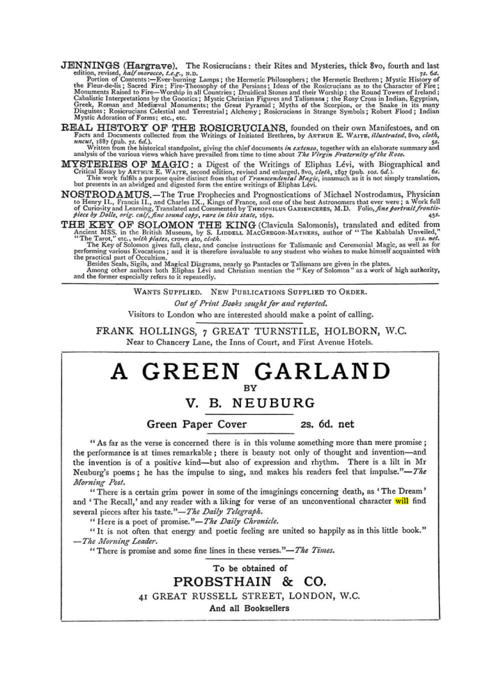 Original scan of The Equinox (Volume I, Number V), PDF page 309