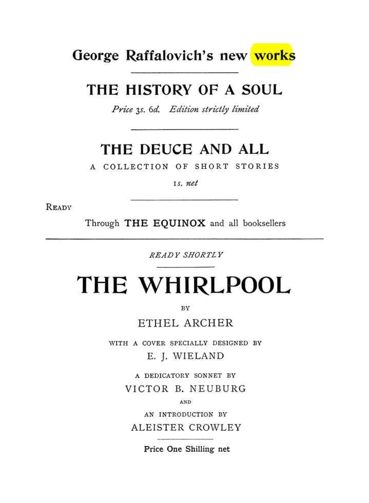 Original scan of The Equinox (Volume I, Number V), PDF page 314