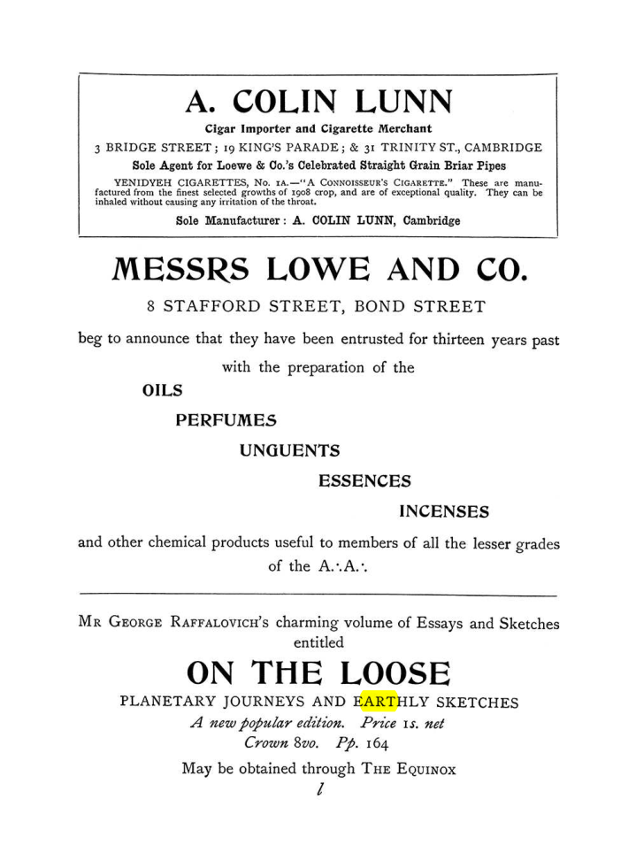 Original scan of The Equinox (Volume I, Number V), PDF page 315