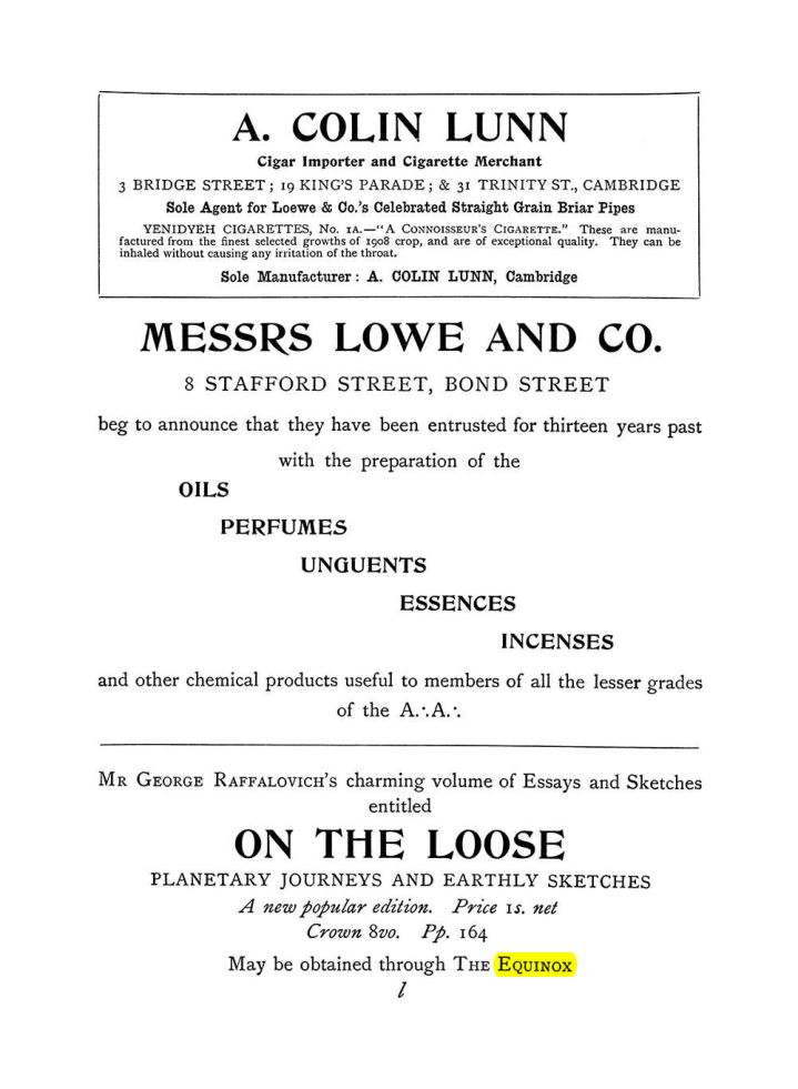 Original scan of The Equinox (Volume I, Number V), PDF page 315