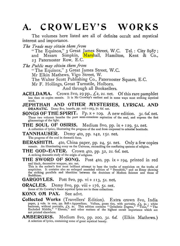 Original scan of The Equinox (Volume I, Number V), PDF page 316