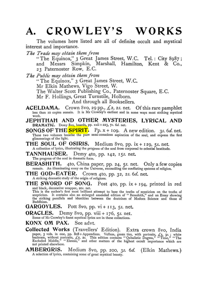 Original scan of The Equinox (Volume I, Number V), PDF page 316