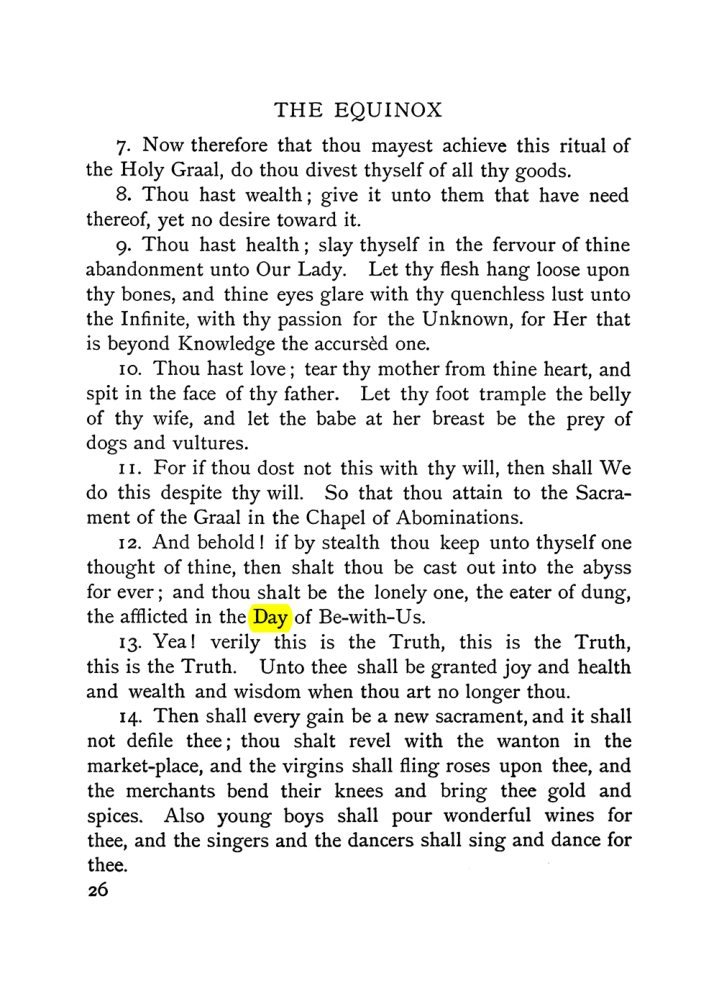Original scan of The Equinox (Volume I, Number V), PDF page 34