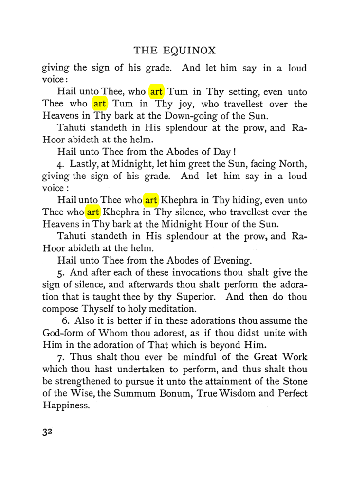 Original scan of The Equinox (Volume I, Number V), PDF page 40