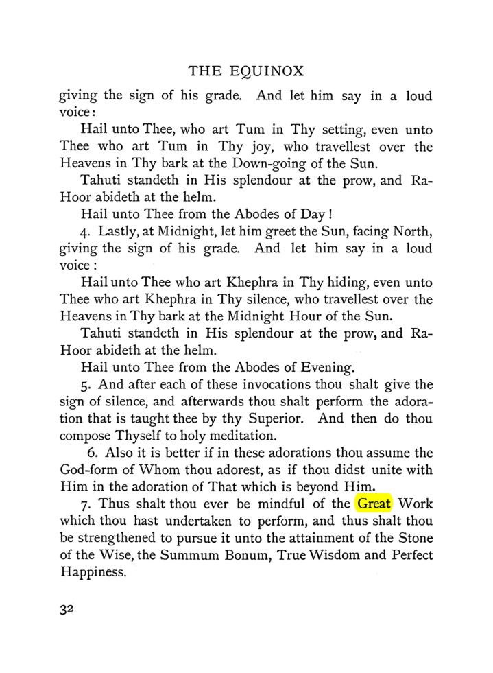 Original scan of The Equinox (Volume I, Number V), PDF page 40