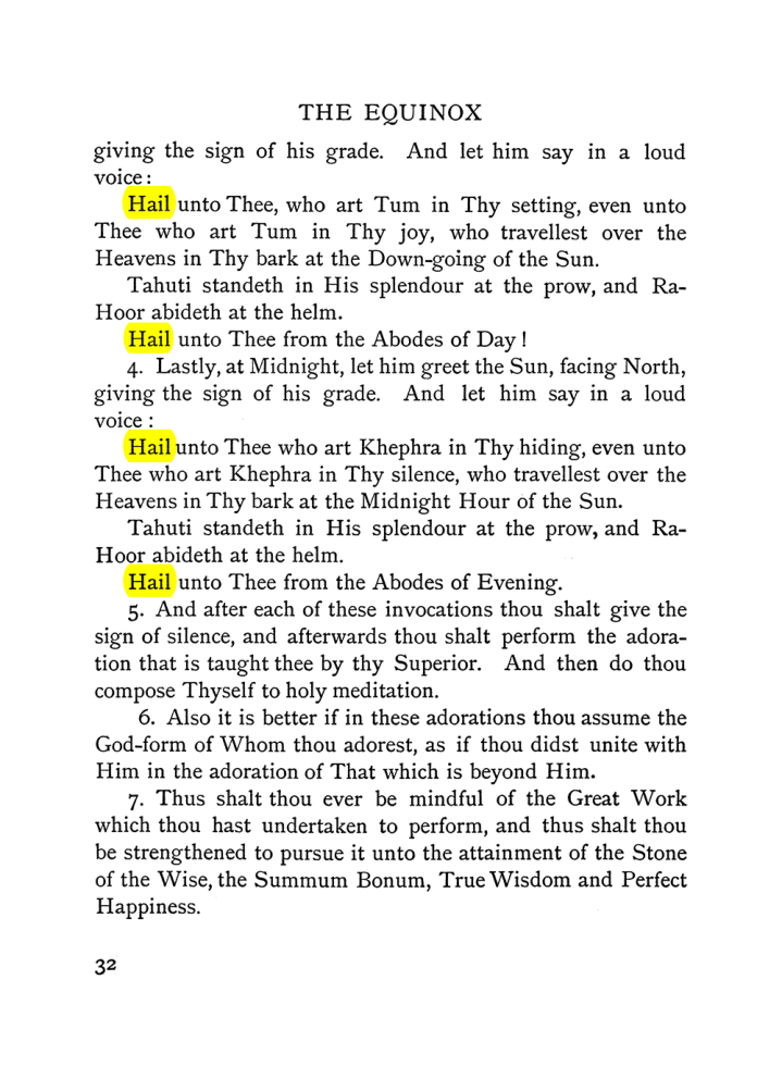 Original scan of The Equinox (Volume I, Number V), PDF page 40