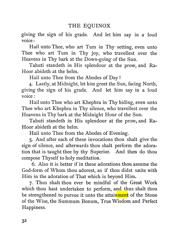 Original scan of The Equinox (Volume I, Number V), PDF page 40