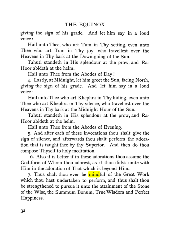 Original scan of The Equinox (Volume I, Number V), PDF page 40