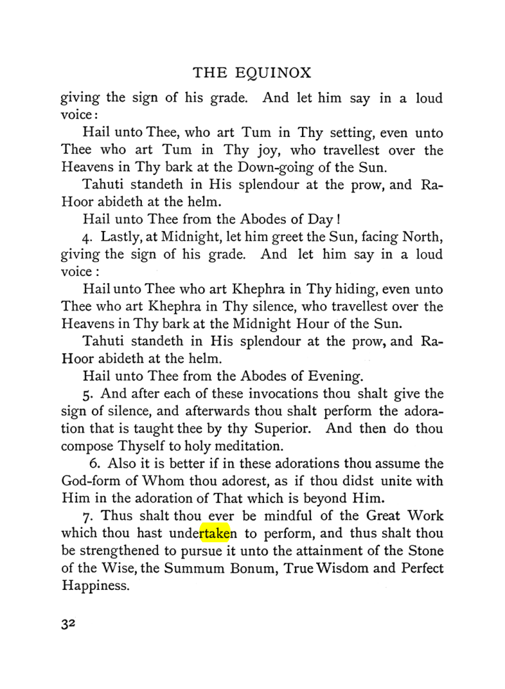 Original scan of The Equinox (Volume I, Number V), PDF page 40