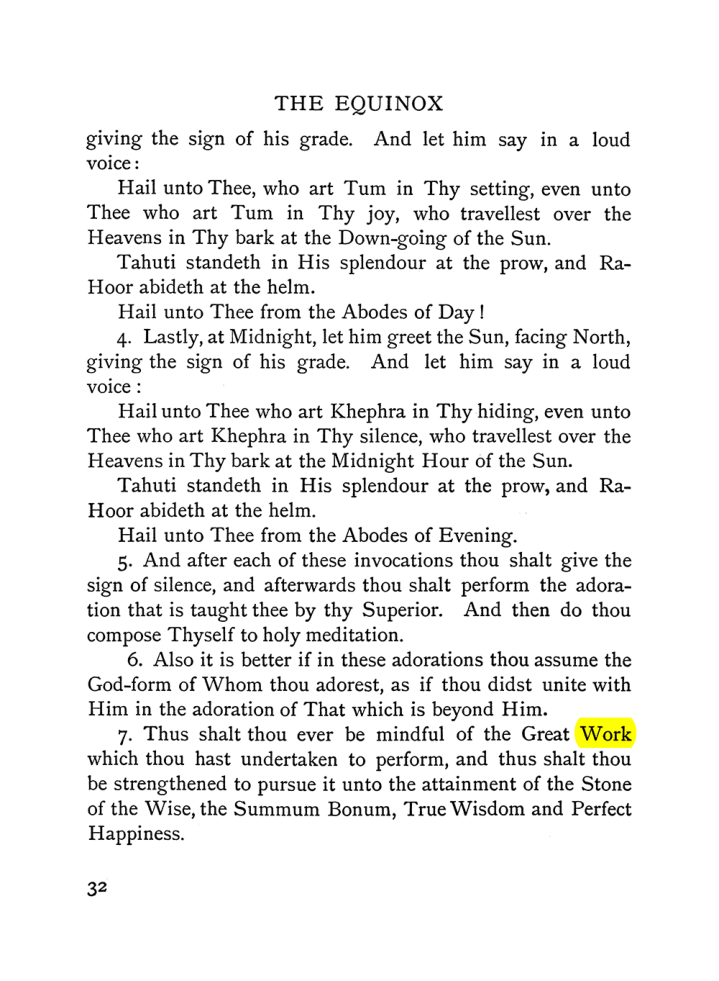Original scan of The Equinox (Volume I, Number V), PDF page 40
