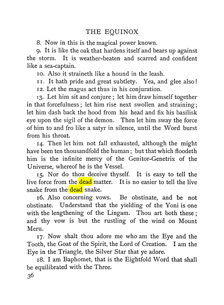 Original scan of The Equinox (Volume I, Number V), PDF page 44