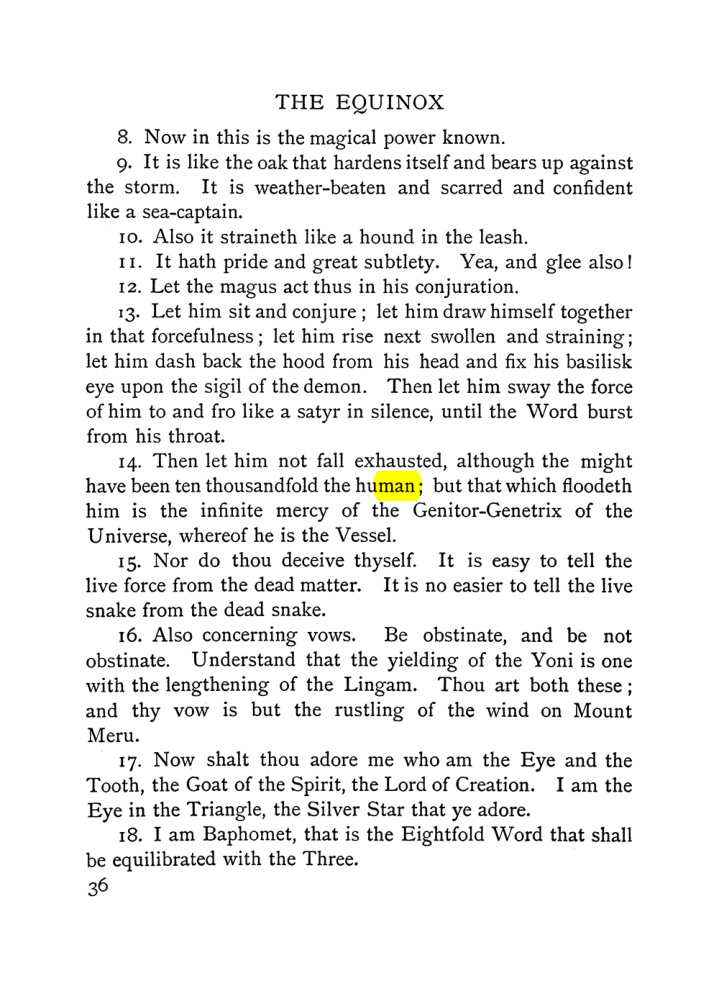 Original scan of The Equinox (Volume I, Number V), PDF page 44