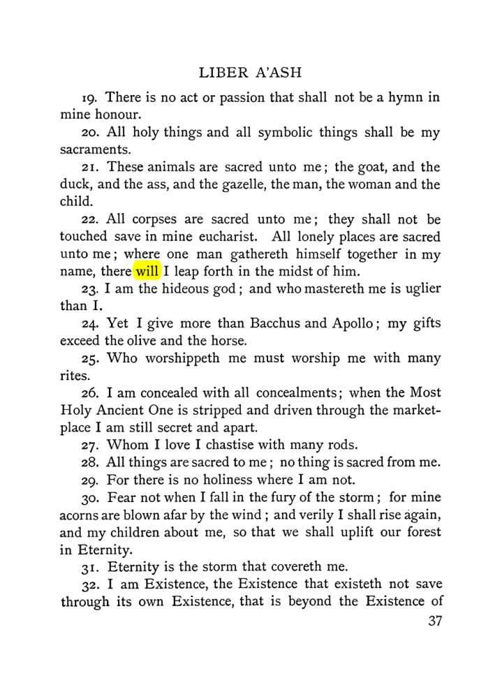 Original scan of The Equinox (Volume I, Number V), PDF page 45