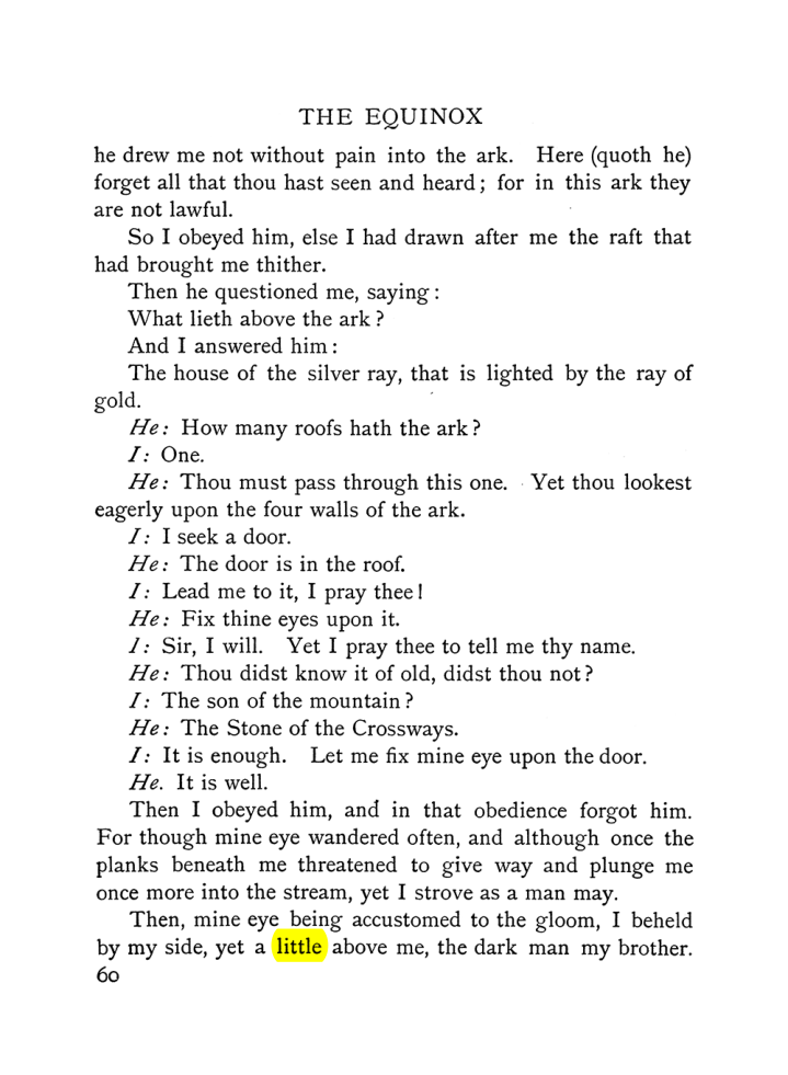 Original scan of The Equinox (Volume I, Number V), PDF page 68