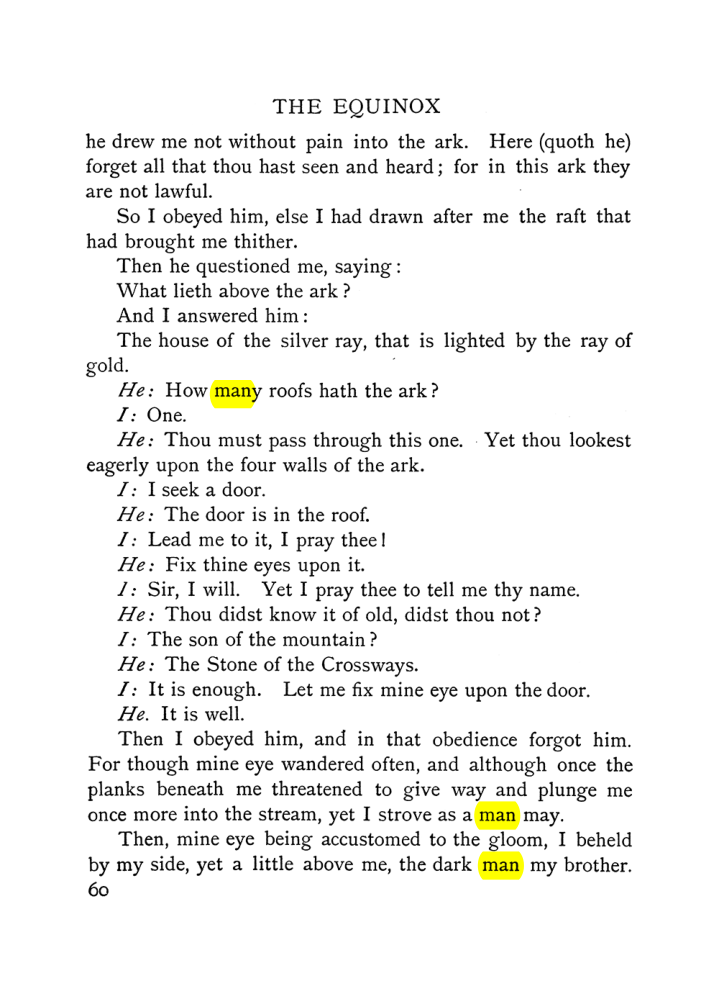Original scan of The Equinox (Volume I, Number V), PDF page 68