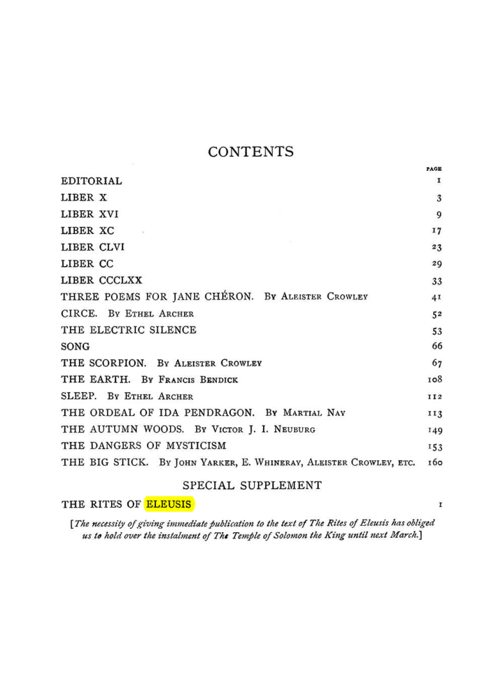 Original scan of The Equinox (Volume I, Number V), PDF page 7