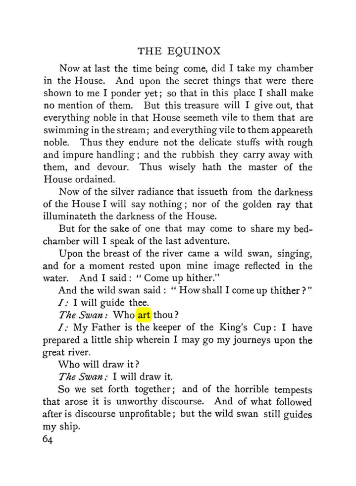Original scan of The Equinox (Volume I, Number V), PDF page 72