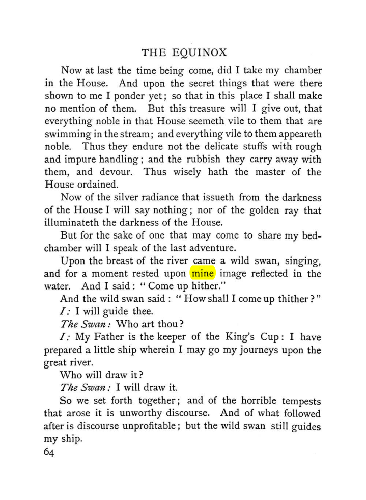 Original scan of The Equinox (Volume I, Number V), PDF page 72