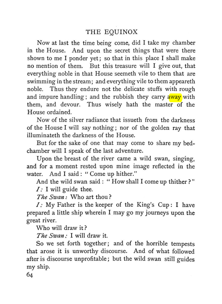Original scan of The Equinox (Volume I, Number V), PDF page 72