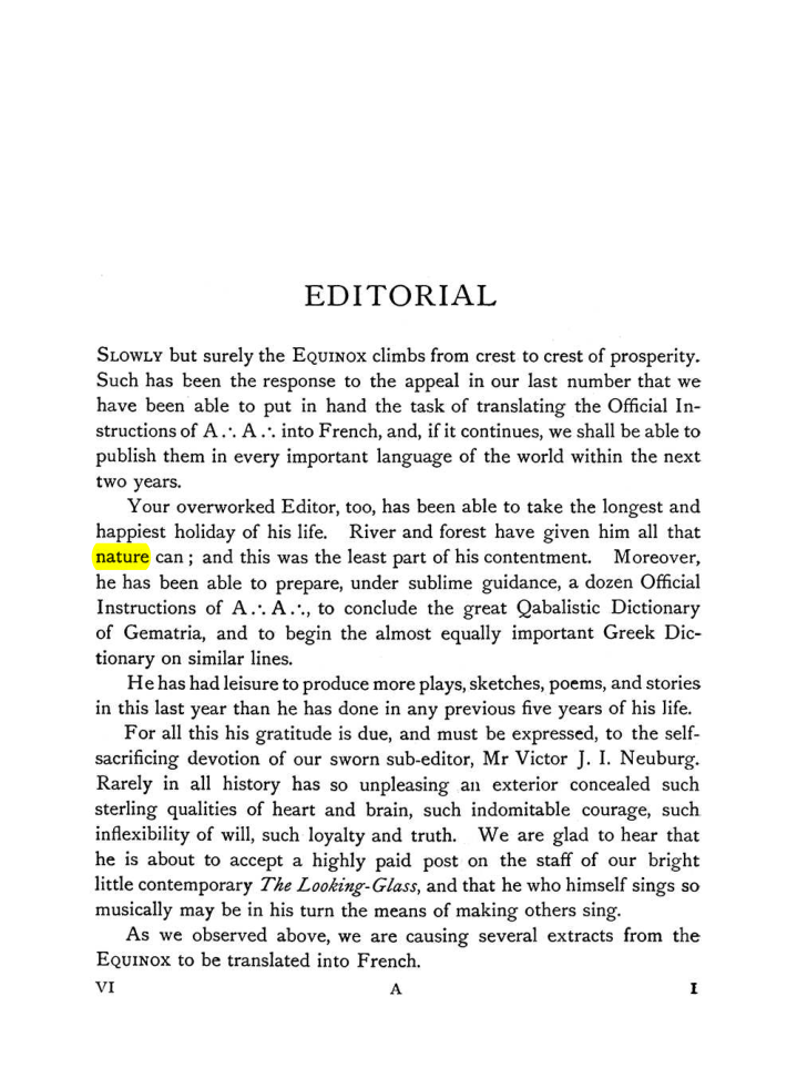 Original scan of The Equinox (Volume I, Number V), PDF page 9