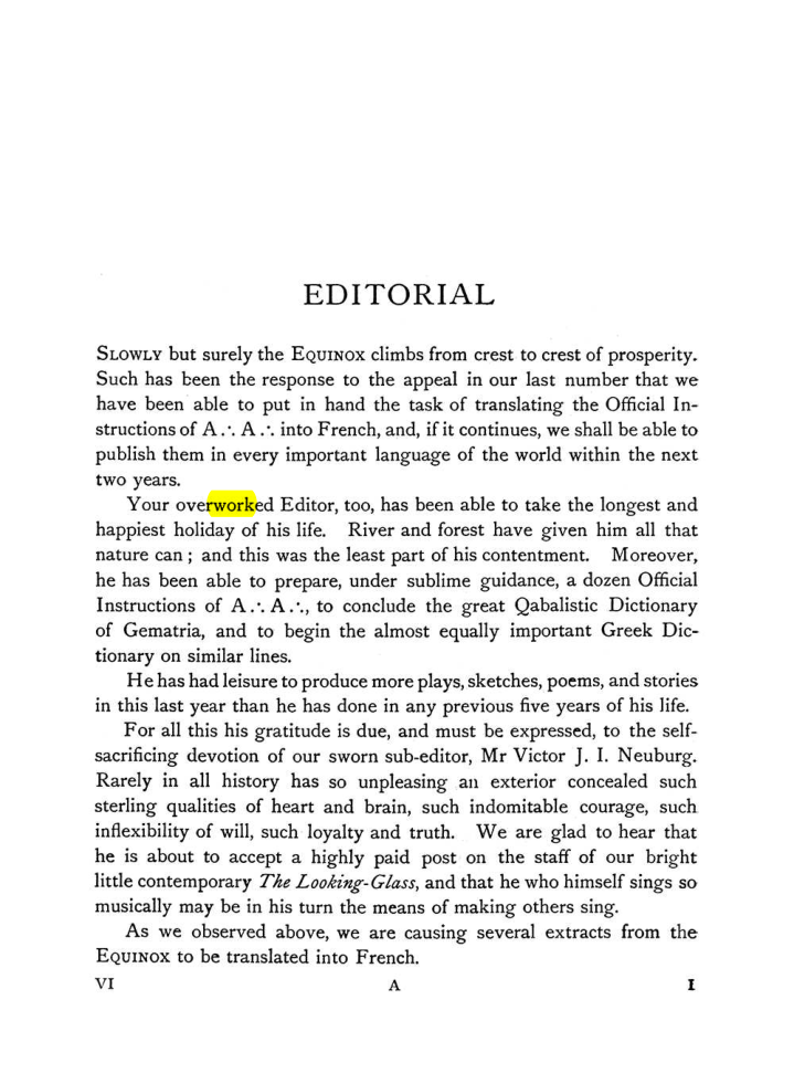 Original scan of The Equinox (Volume I, Number V), PDF page 9