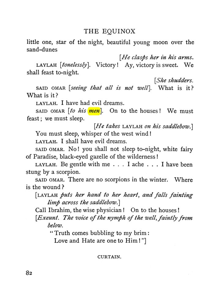 Original scan of The Equinox (Volume I, Number V), PDF page 90