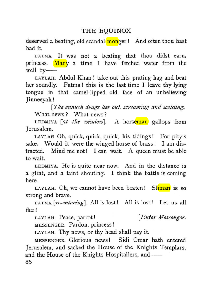 Original scan of The Equinox (Volume I, Number V), PDF page 94