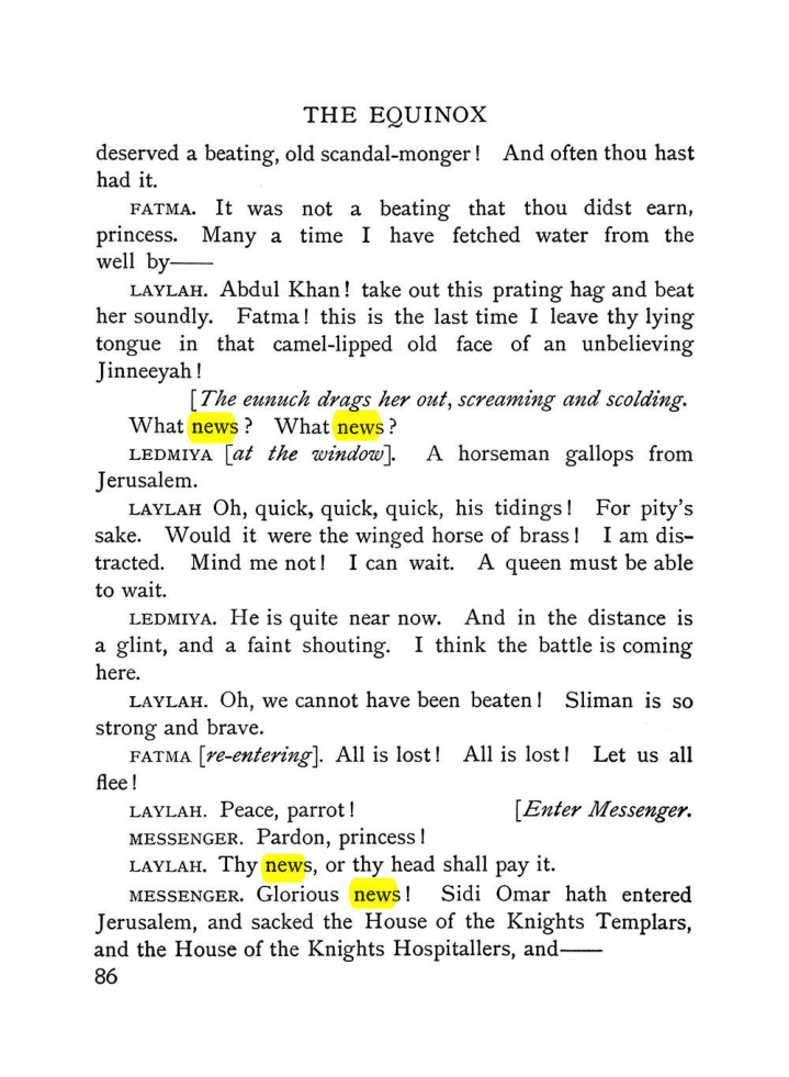 Original scan of The Equinox (Volume I, Number V), PDF page 94