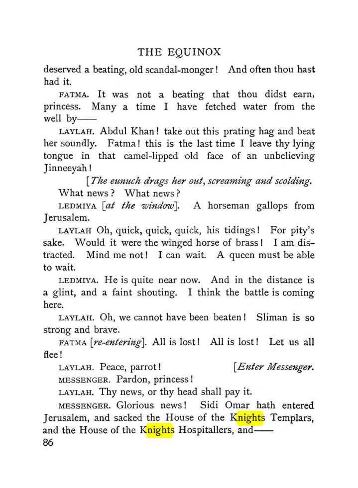 Original scan of The Equinox (Volume I, Number V), PDF page 94
