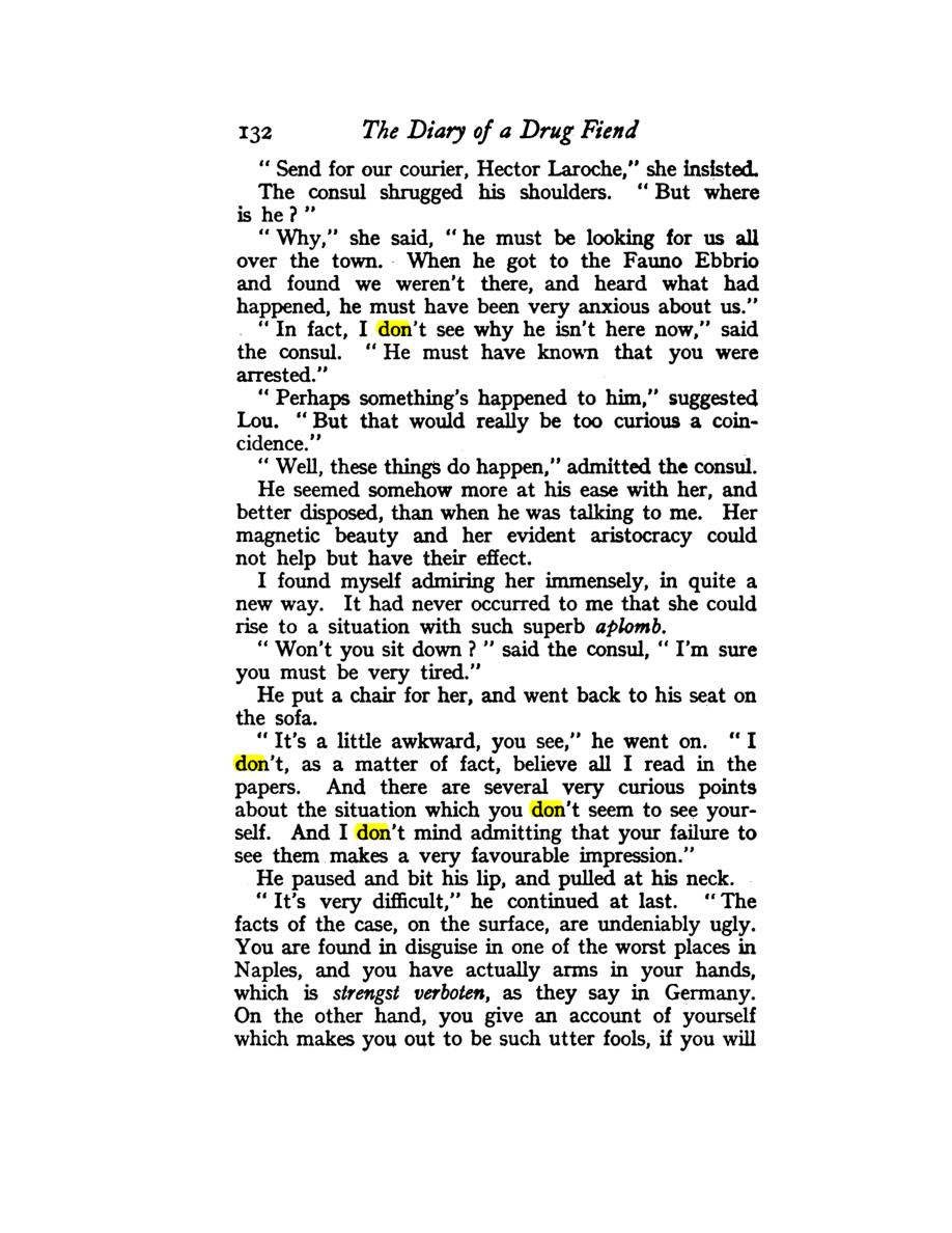 Original scan of Diary of a Drug Fiend, PDF page 146