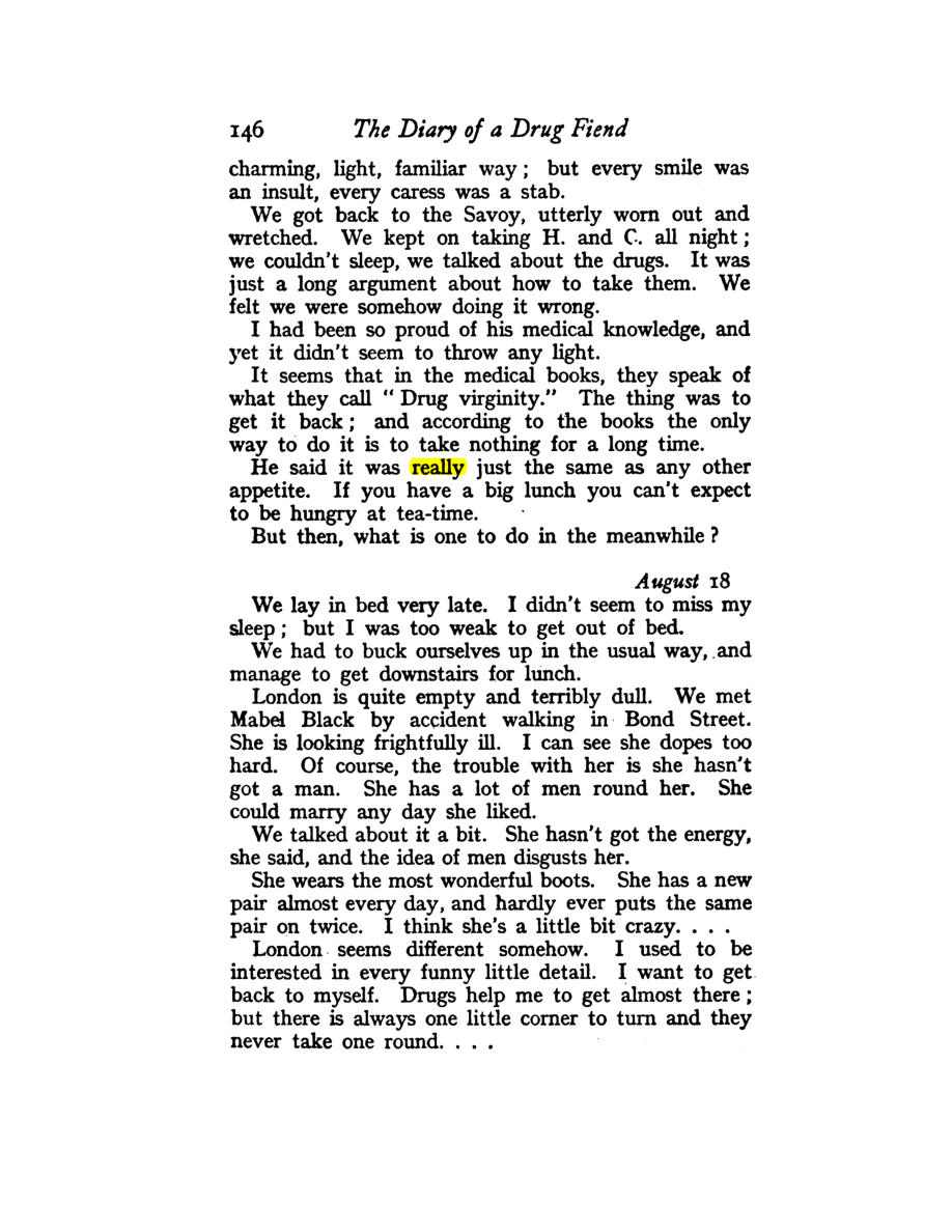 Original scan of Diary of a Drug Fiend, PDF page 160