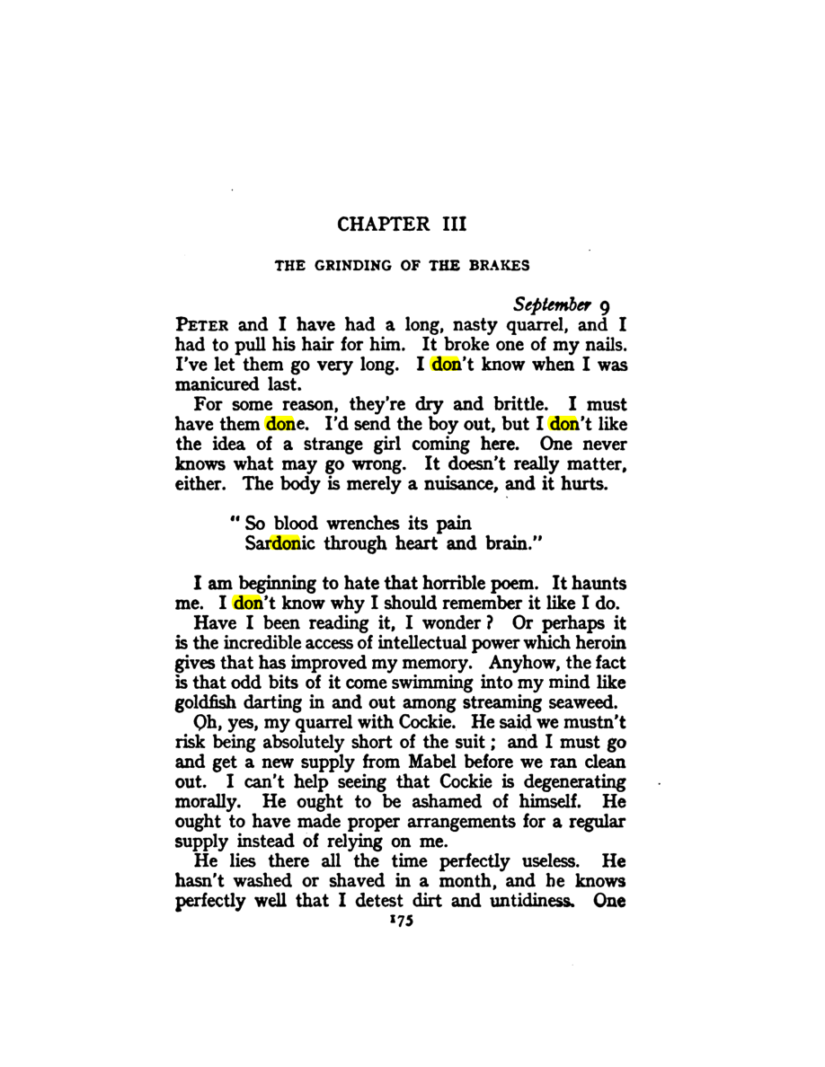 Original scan of Diary of a Drug Fiend, PDF page 189