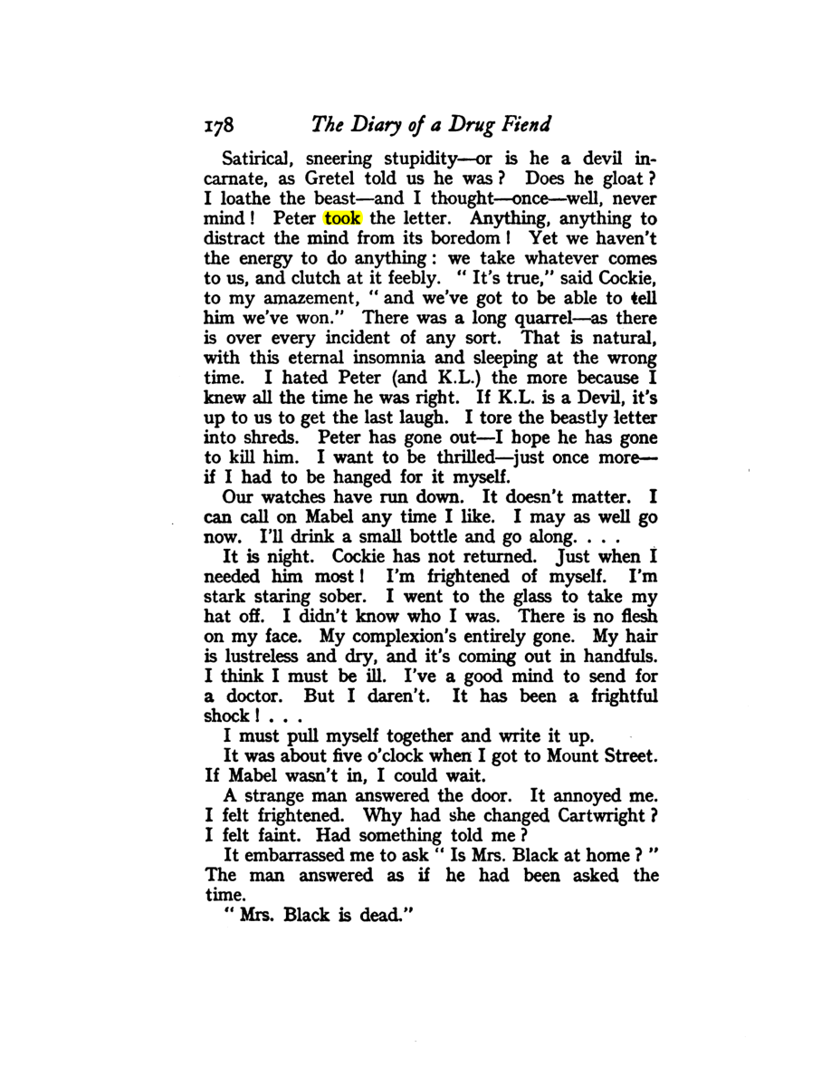 Original scan of Diary of a Drug Fiend, PDF page 192