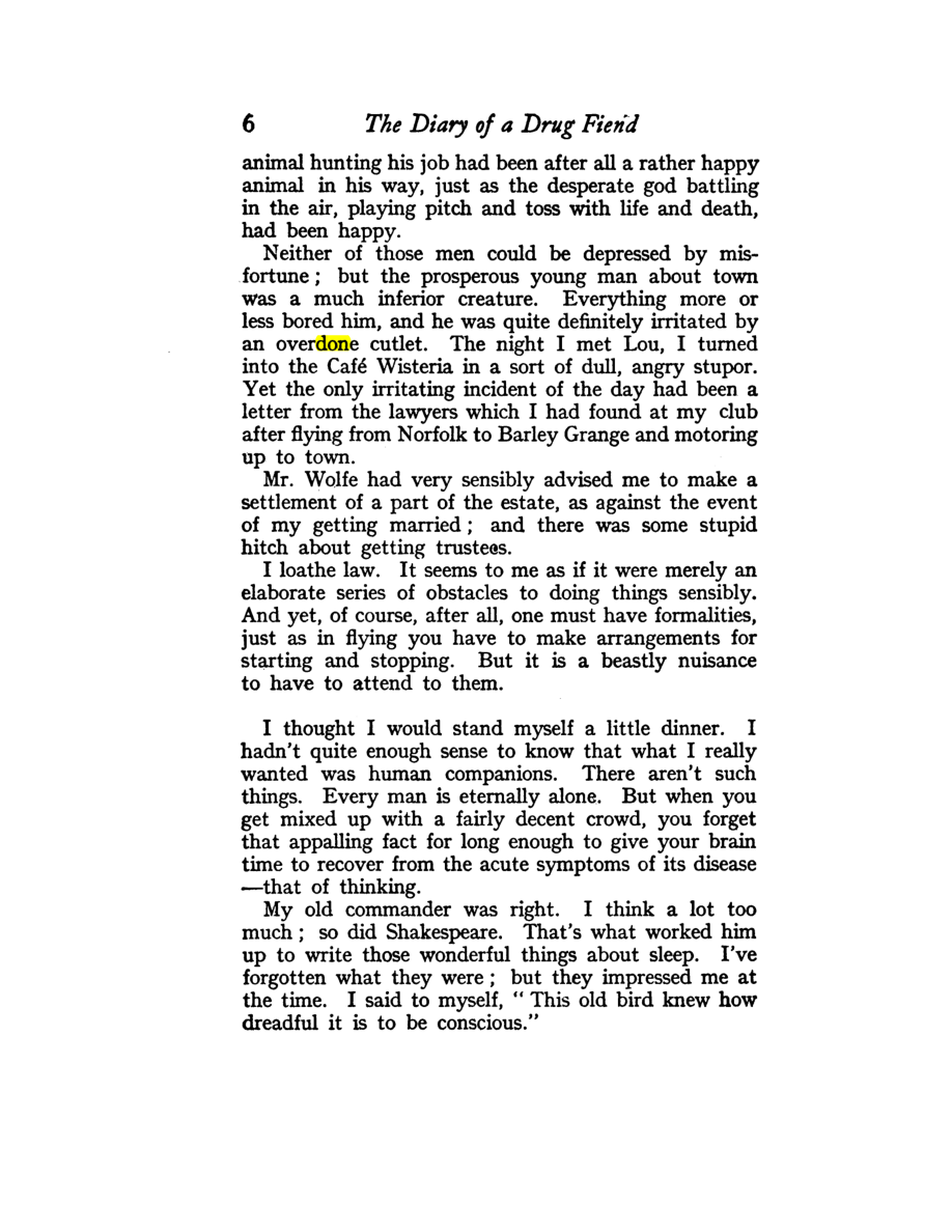 Original scan of Diary of a Drug Fiend, PDF page 20