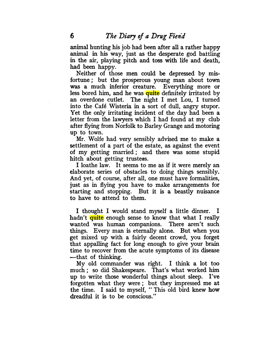 Original scan of Diary of a Drug Fiend, PDF page 20