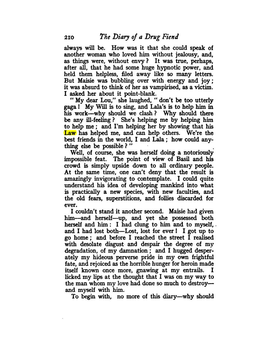 Original scan of Diary of a Drug Fiend, PDF page 224