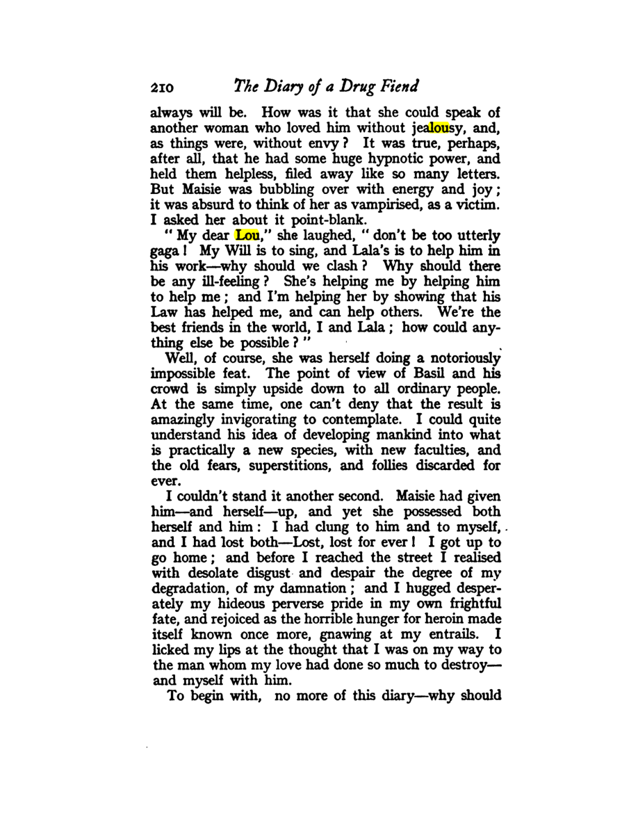 Original scan of Diary of a Drug Fiend, PDF page 224
