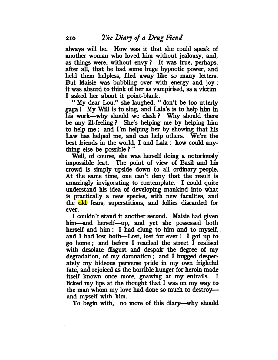 Original scan of Diary of a Drug Fiend, PDF page 224