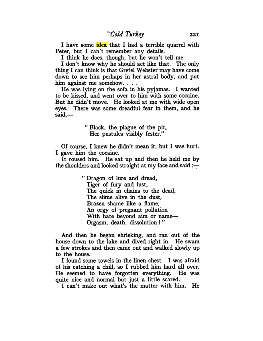 Original scan of Diary of a Drug Fiend, PDF page 235